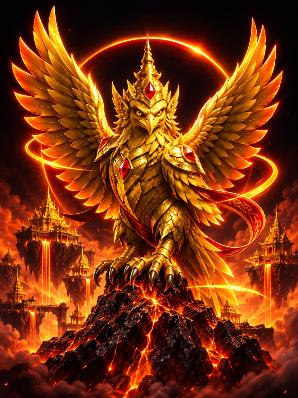 ภาพเกม Fortune Garuda ที่ออกแบบใหม่สำหรับ vf238 - วีเอฟ238